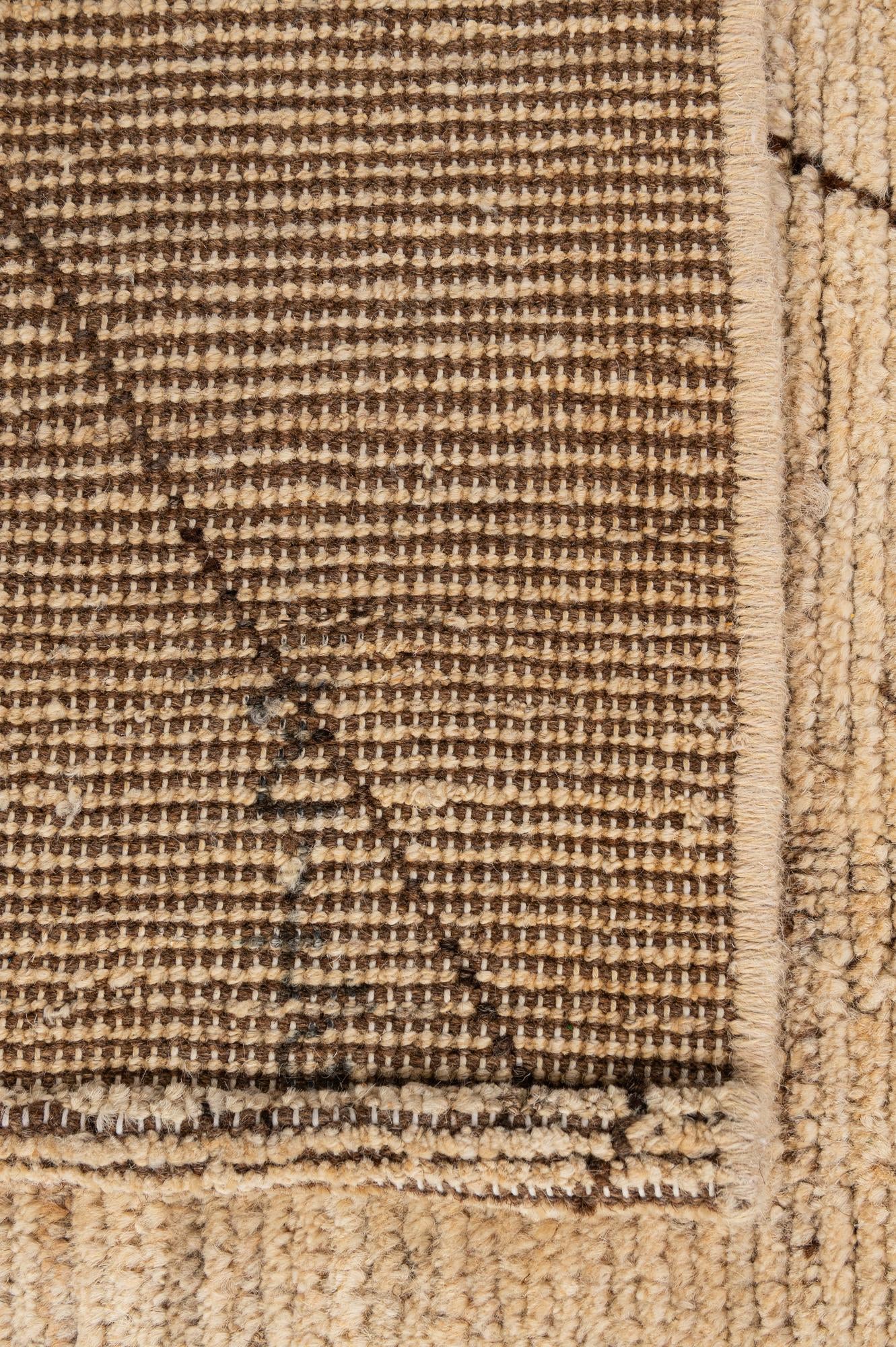 4' 10 x 5' 8 Hand Knotted Moroccan Wool Rug