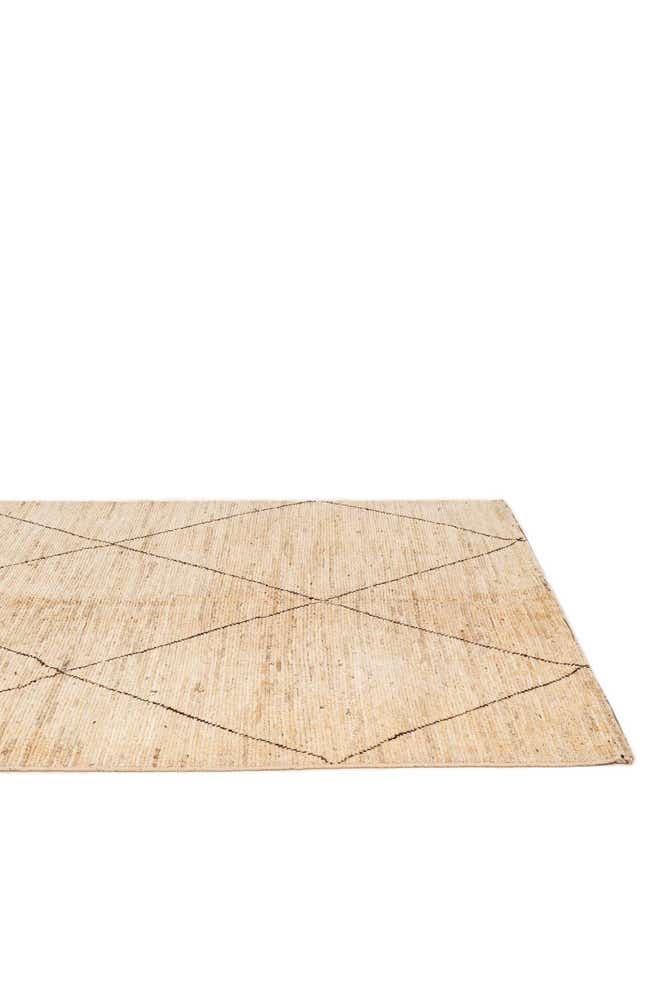 4' 10 x 5' 8 Hand Knotted Moroccan Wool Rug