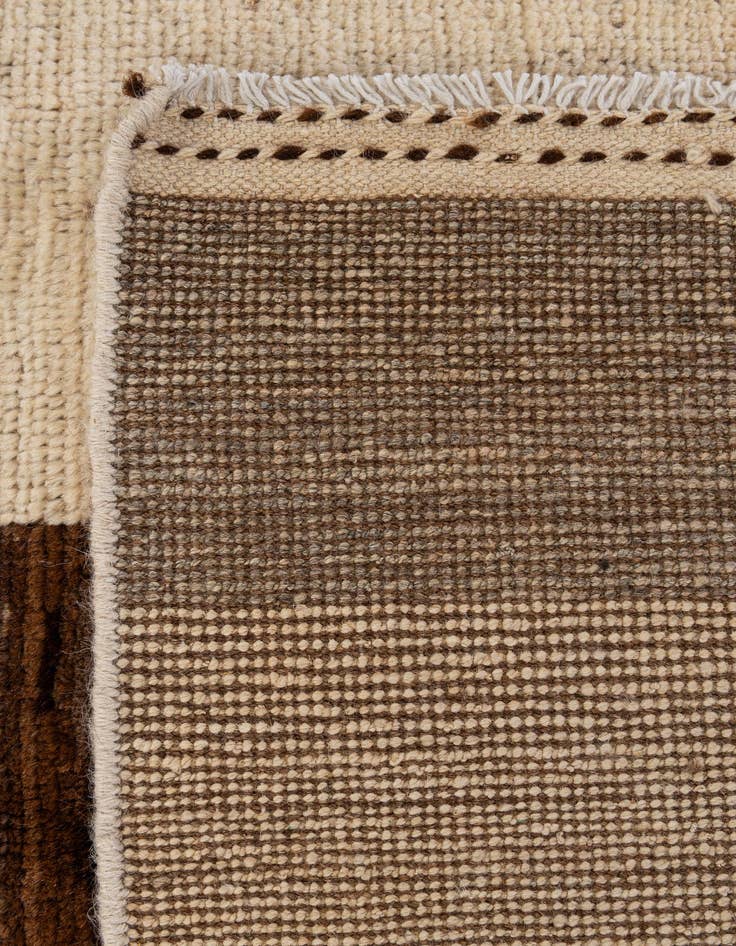 Detail image of 4' 11 x 6' 7  Hand Knotted Moroccan Wool Rug