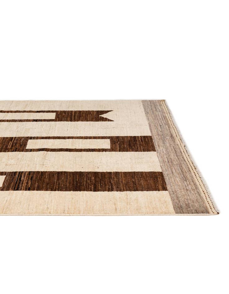 Detail image of 4' 11 x 6' 7  Hand Knotted Moroccan Wool Rug