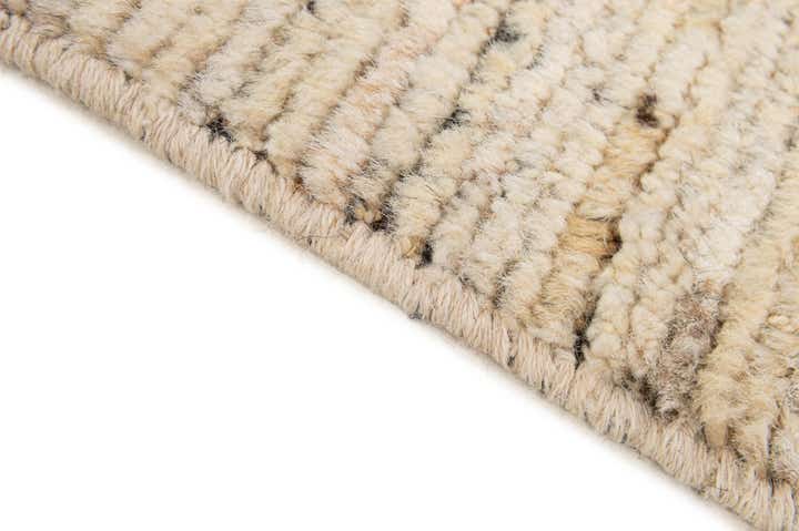 5' 1 x 6' 5 Hand Knotted Moroccan Wool Rug