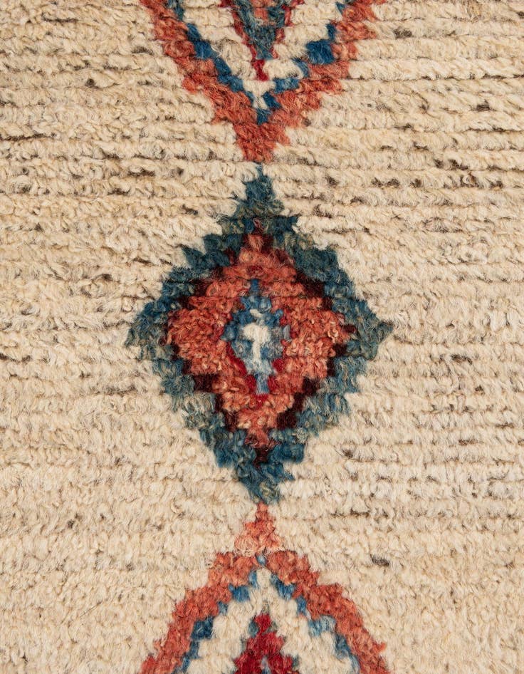 Detail image of 5' 6 x 7' 8  Hand Knotted Moroccan Wool Rug
