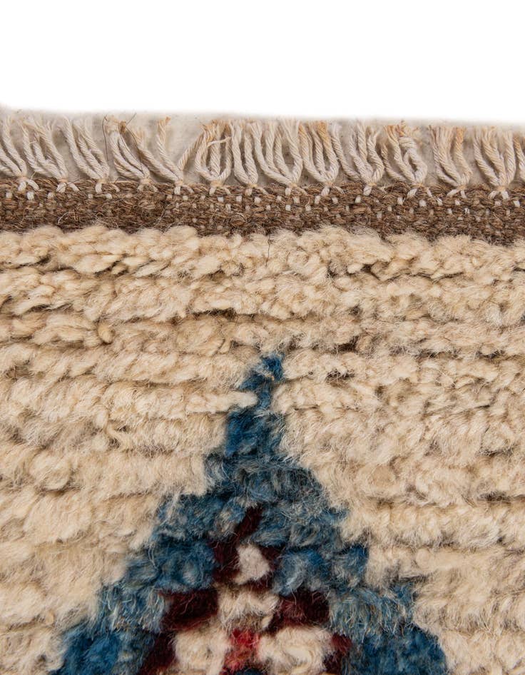 Detail image of 5' 6 x 7' 8  Hand Knotted Moroccan Wool Rug