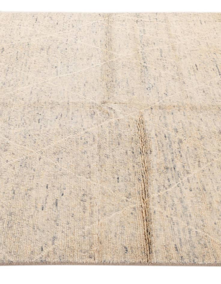 Detail image of 5' 1 x 8' Hand Knotted Moroccan Wool Rug