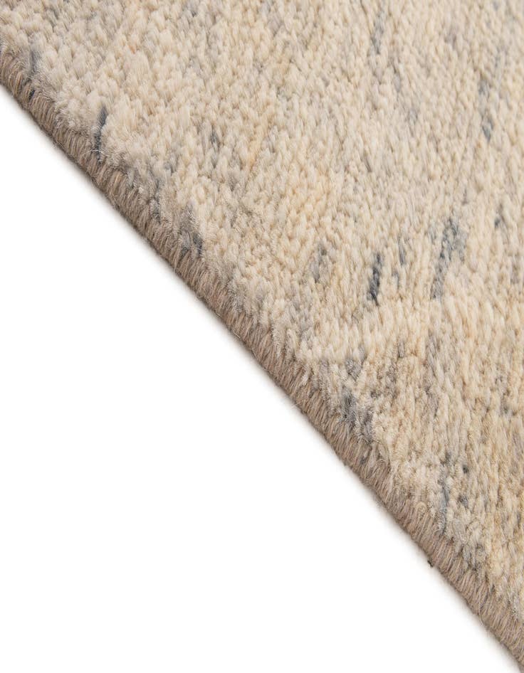 Detail image of 5' 1 x 8' Hand Knotted Moroccan Wool Rug