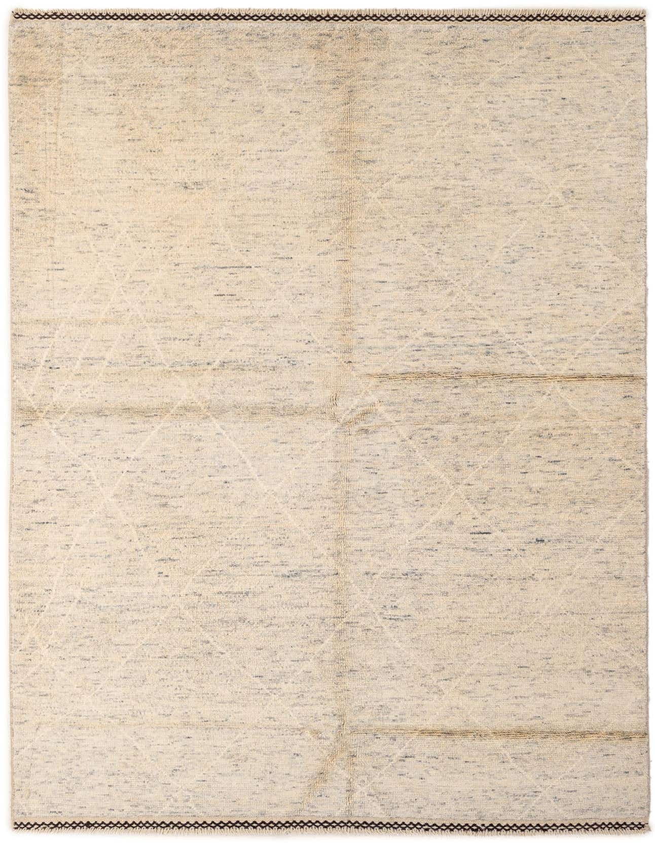 5' 1 x 8' Hand Knotted Moroccan Wool Rug