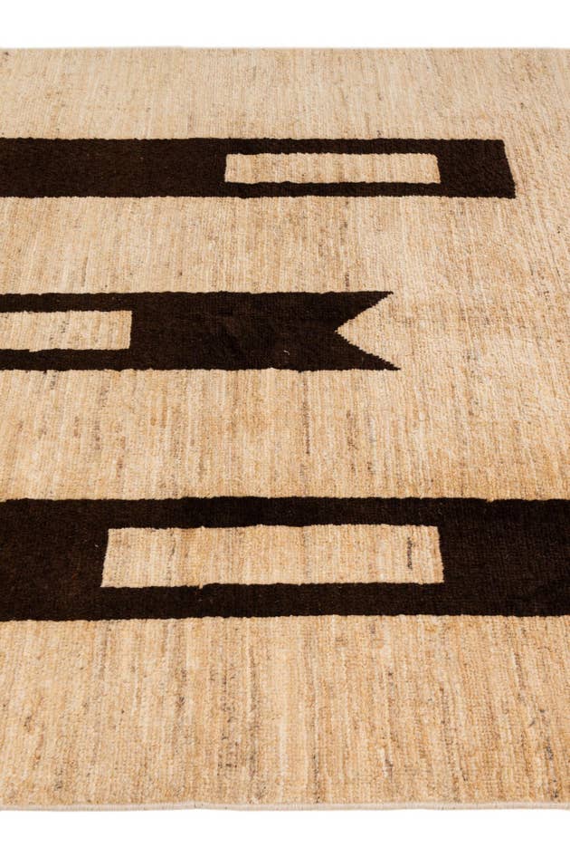 Detail image of 5' 5 x 7' 10 Hand Knotted Moroccan Wool Rug