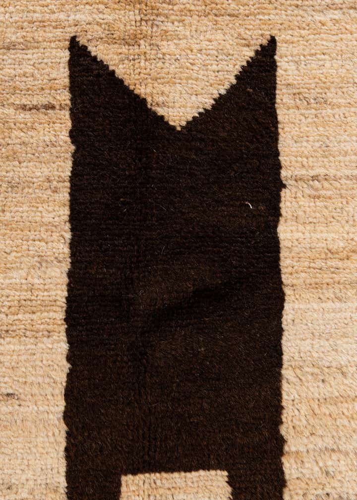 5' 5 x 7' 10 Hand Knotted Moroccan Wool Rug