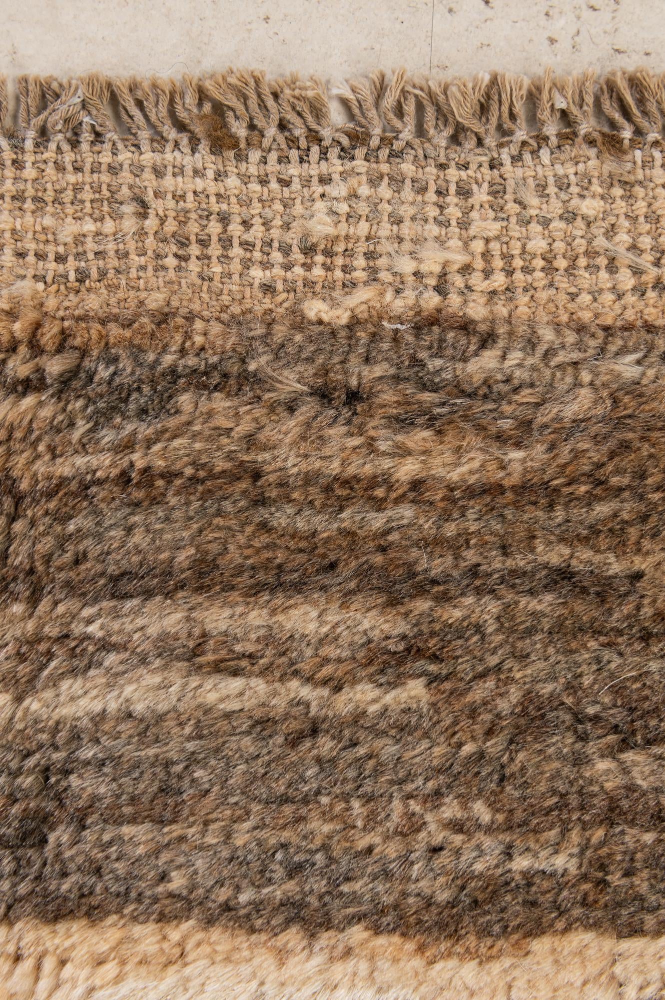 5' 5 x 7' 10 Hand Knotted Moroccan Wool Rug
