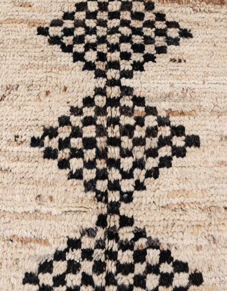 Detail image of 5' 8 x 7' 10  Hand Knotted Moroccan Wool Rug