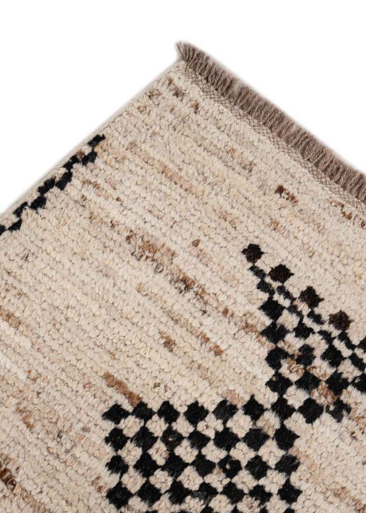 5' 8 x 7' 10 Hand Knotted Moroccan Wool Rug