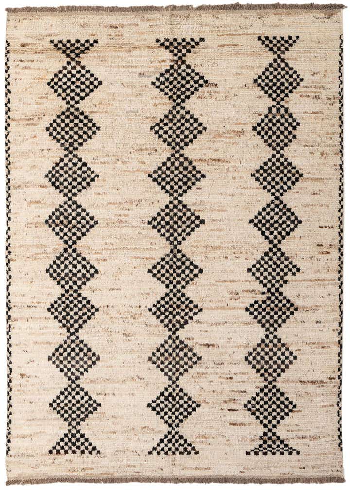5' 8 x 7' 10 Hand Knotted Moroccan Wool Rug
