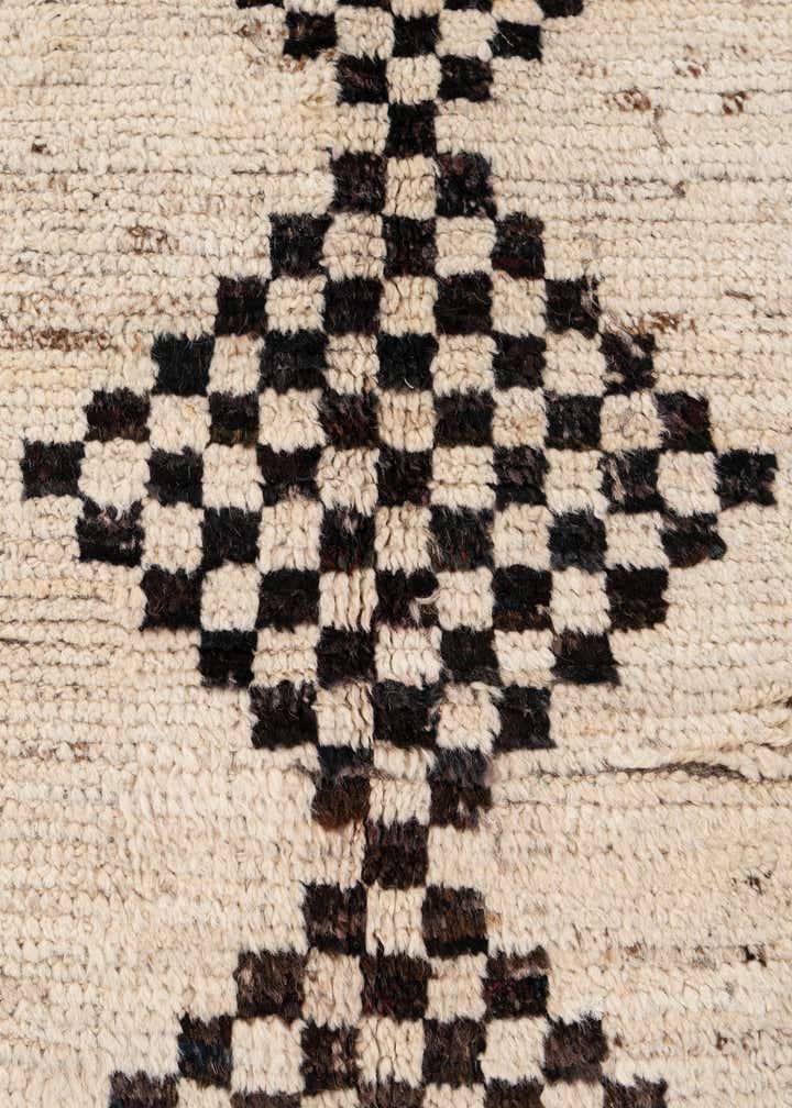 5' 8 x 7' 7 Hand Knotted Moroccan Wool Rug