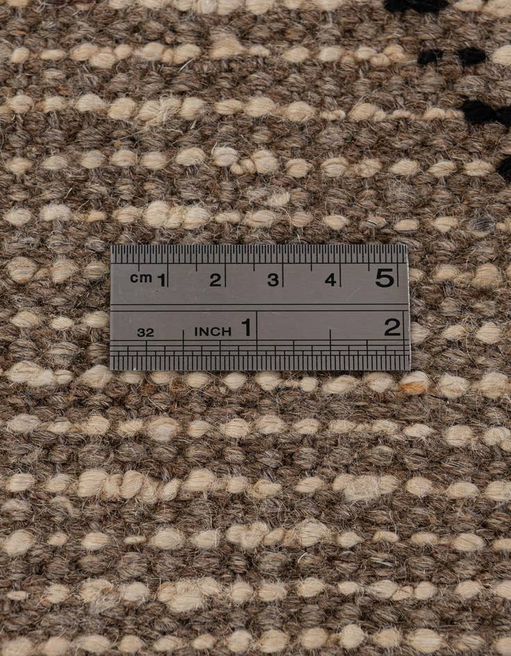 Detail image of 5' 8 x 7' 7  Hand Knotted Moroccan Wool Rug