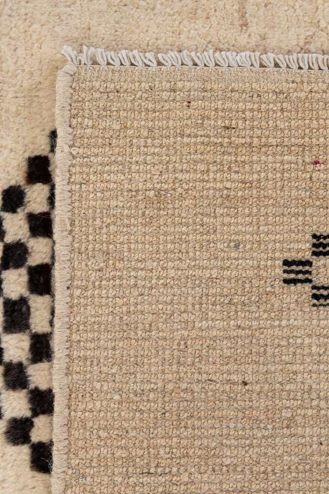 5' 7 x 7' 7 Hand Knotted Moroccan Wool Rug