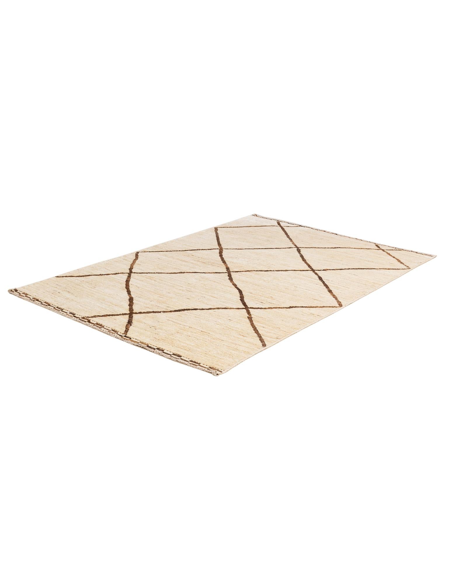 5' 7 x 7' 11 Hand Knotted Moroccan Wool Rug