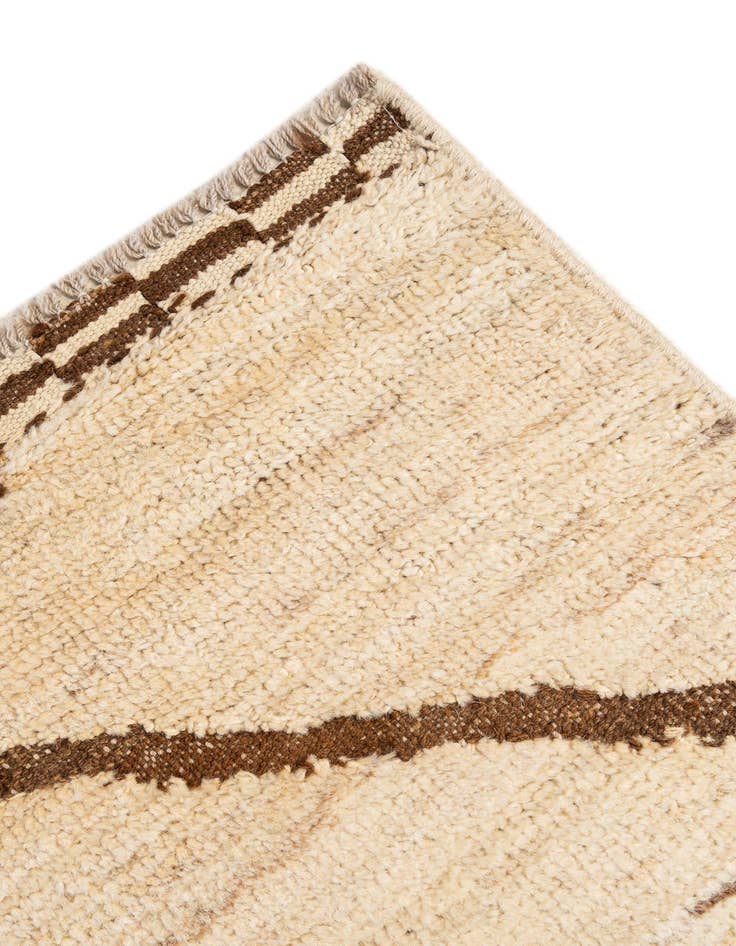 Detail image of 5' 7 x 7' 11  Hand Knotted Moroccan Wool Rug