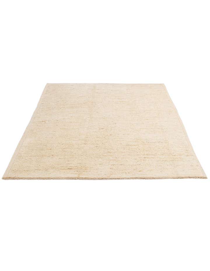 5' 10 x 7' 10 Hand Knotted Moroccan Wool Rug