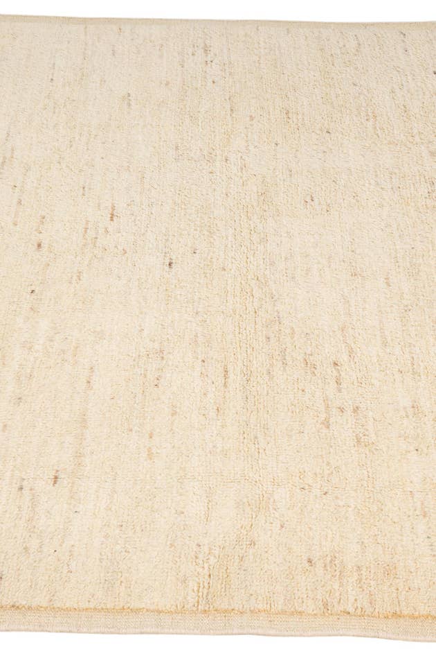 Detail image of 5' 10 x 7' 10 Hand Knotted Moroccan Wool Rug