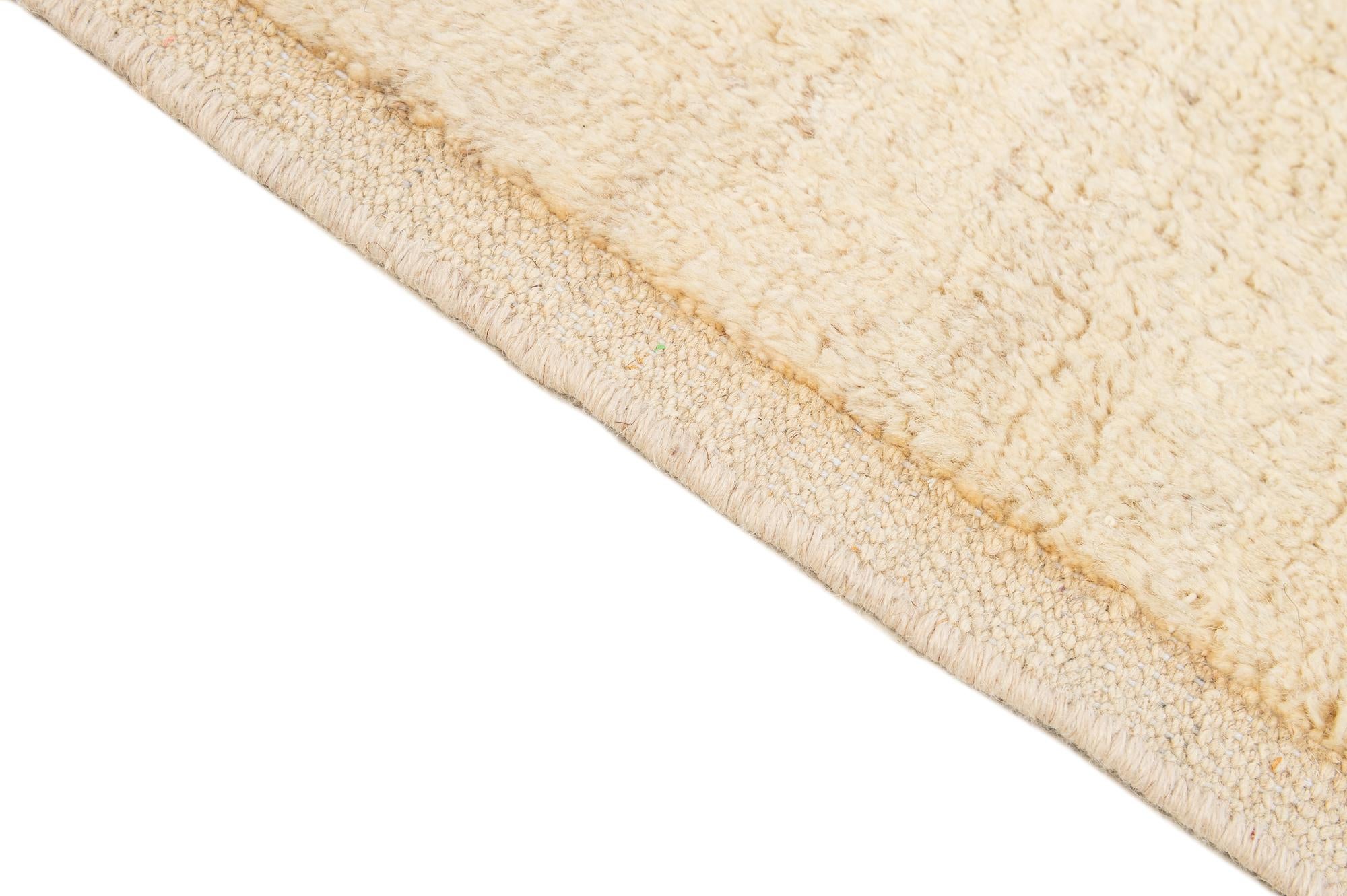 5' 10 x 7' 10 Hand Knotted Moroccan Wool Rug