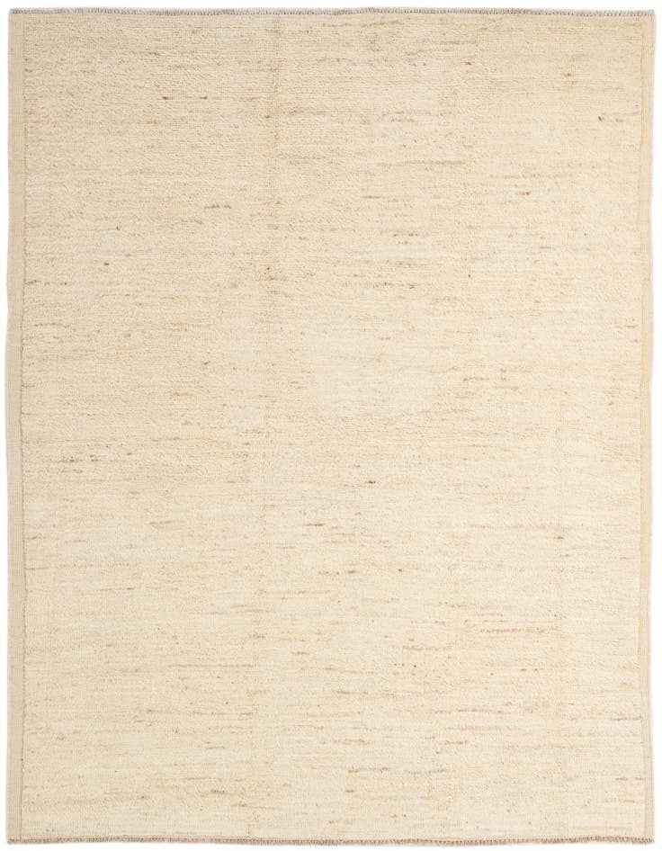 Detail image of 5' 10 x 7' 10 Hand Knotted Moroccan Wool Rug