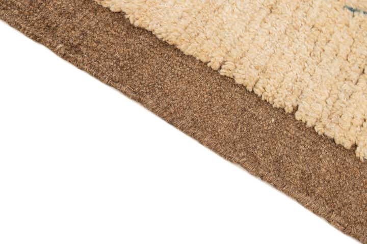 5' 9 x 8' Hand Knotted Moroccan Wool Rug