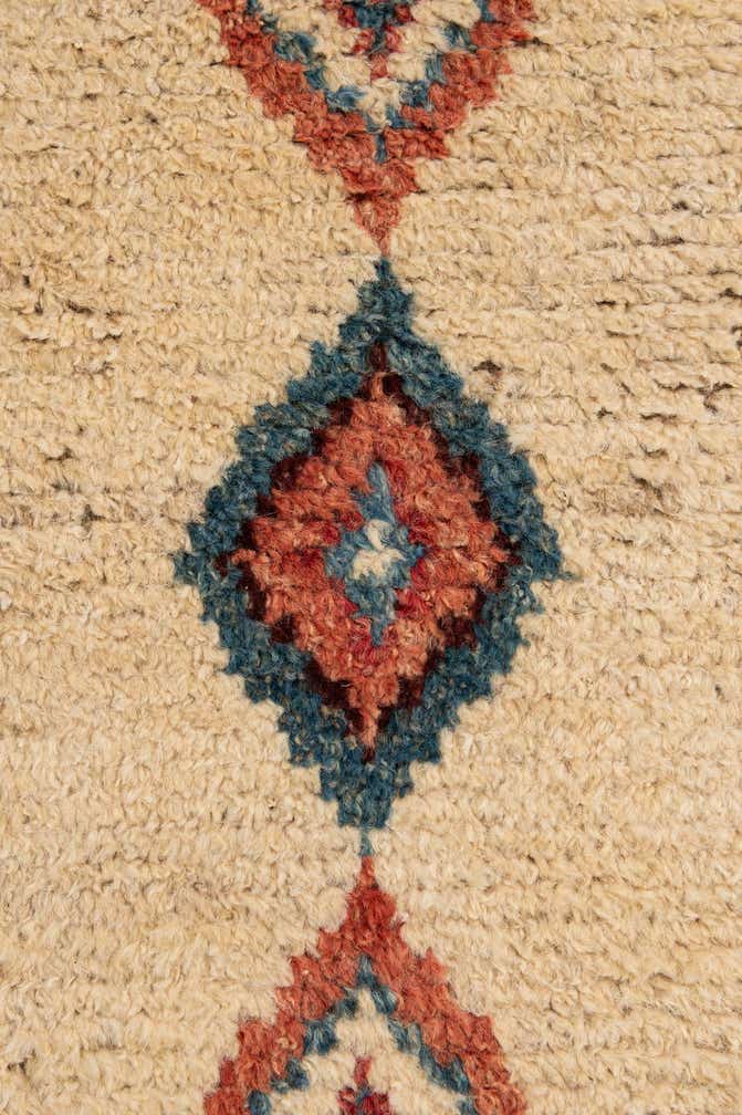 5' 9 x 8' Hand Knotted Moroccan Wool Rug