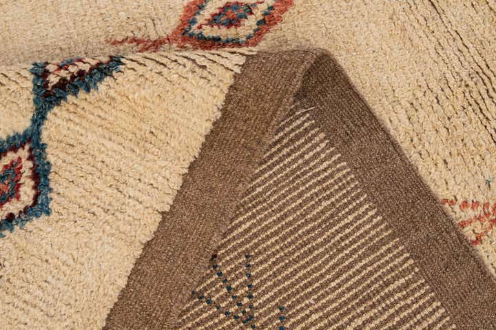 5' 9 x 8' Hand Knotted Moroccan Wool Rug