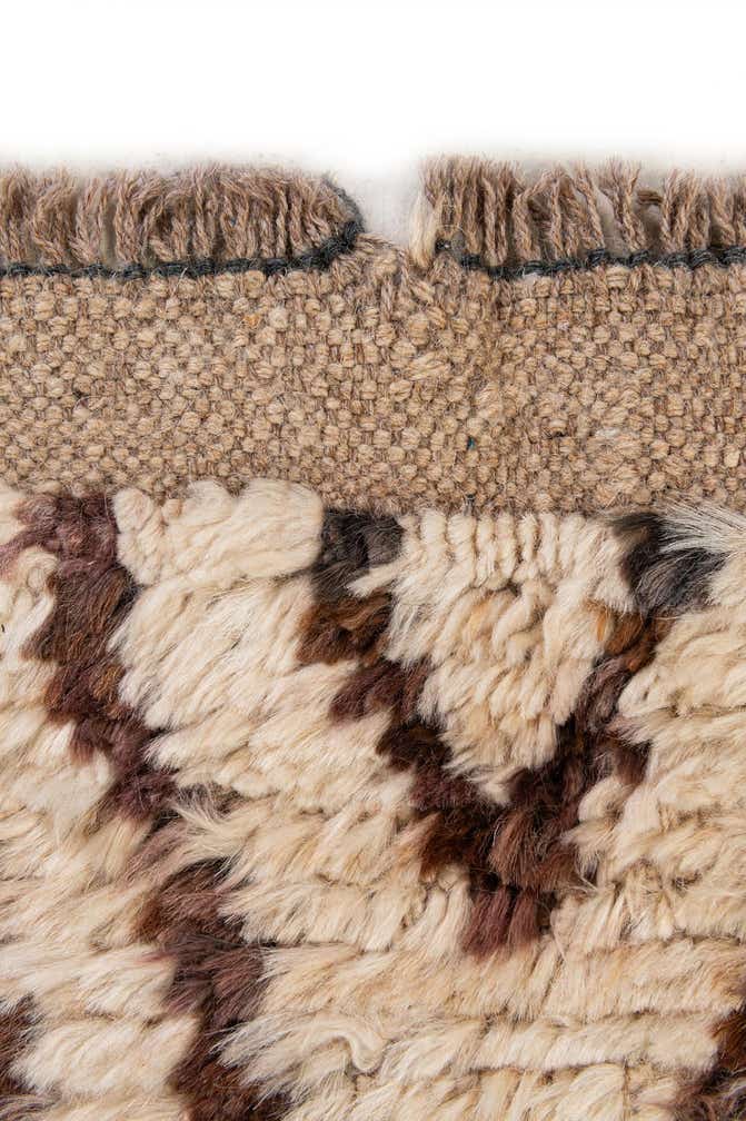 5' 10 x 7' 8 Hand Knotted Moroccan Wool Rug