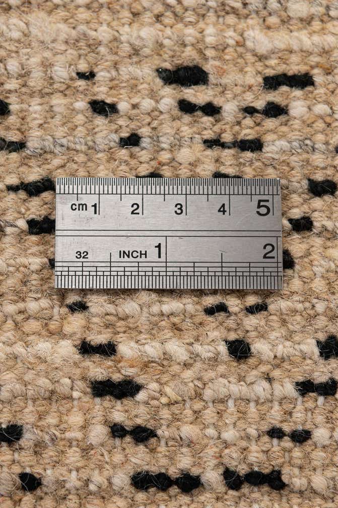 5' 10 x 8' 3 Hand Knotted Moroccan Wool Rug