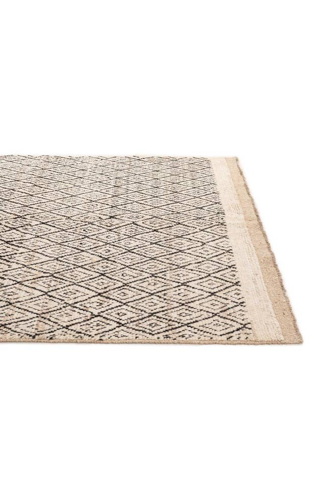 Detail image of 5' 10 x 8' 3 Hand Knotted Moroccan Wool Rug