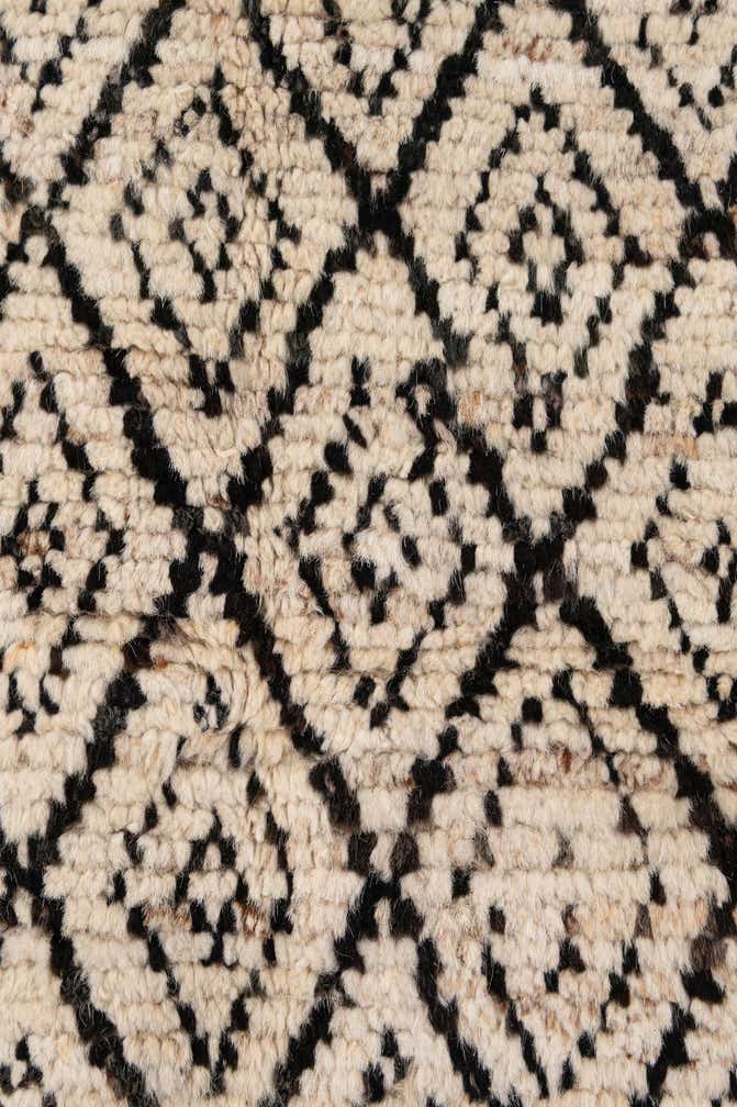 5' 10 x 8' 3 Hand Knotted Moroccan Wool Rug