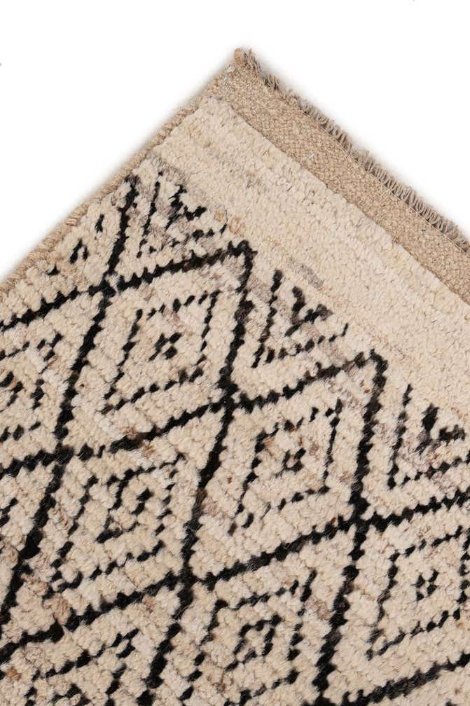 5' 10 x 8' 3 Hand Knotted Moroccan Wool Rug