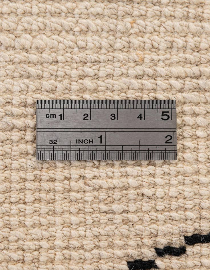 Detail image of 5' 10 x 7' 11  Hand Knotted Moroccan Wool Rug