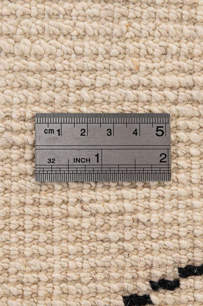 5' 10 x 7' 11 Hand Knotted Moroccan Wool Rug