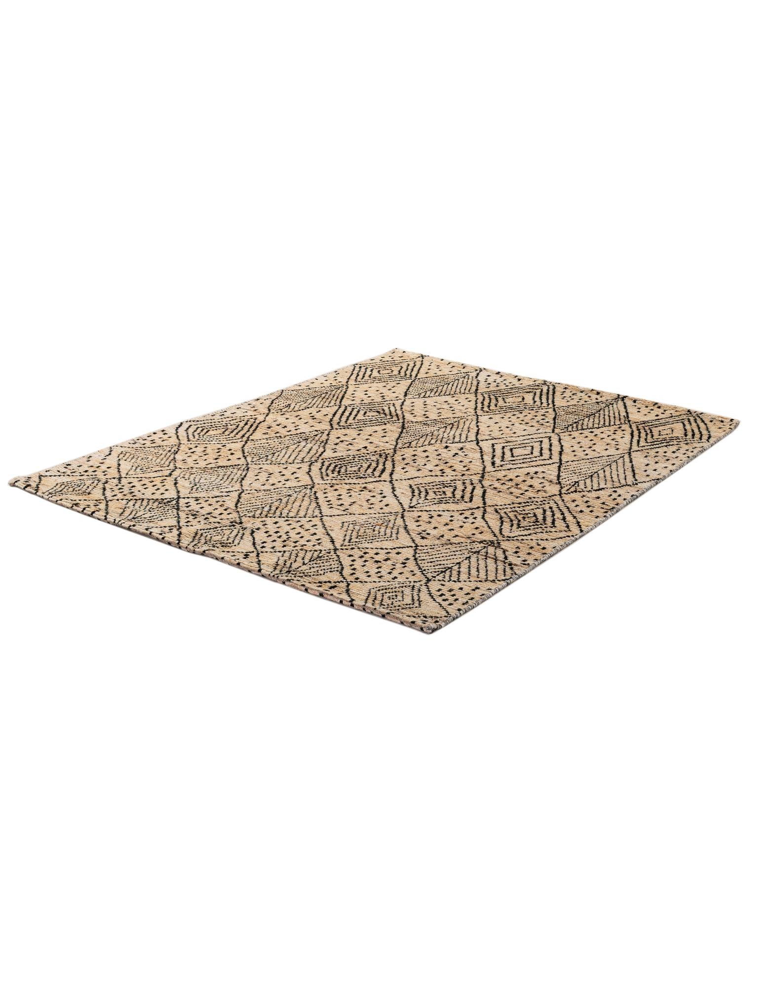 5' 9 x 7' 5 Hand Knotted Moroccan Wool Rug