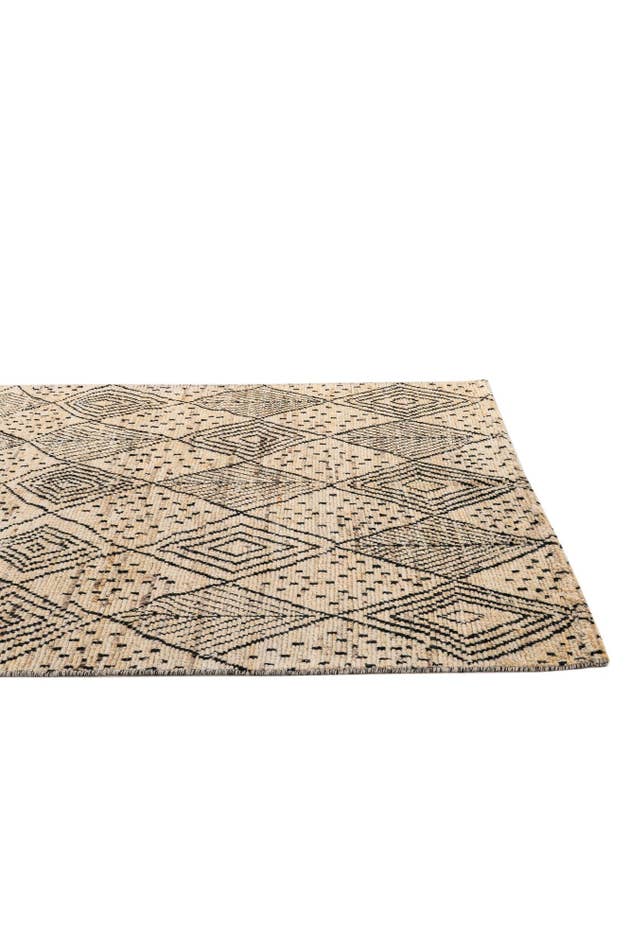 Detail image of 5' 9 x 7' 5 Hand Knotted Moroccan Wool Rug