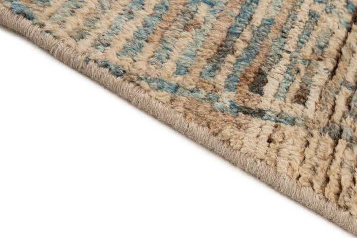 5' 10 x 8' 5 Hand Knotted Moroccan Wool Rug