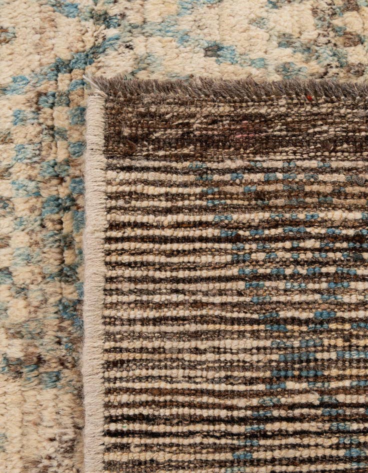 Detail image of 5' 10 x 8' 5  Hand Knotted Moroccan Wool Rug