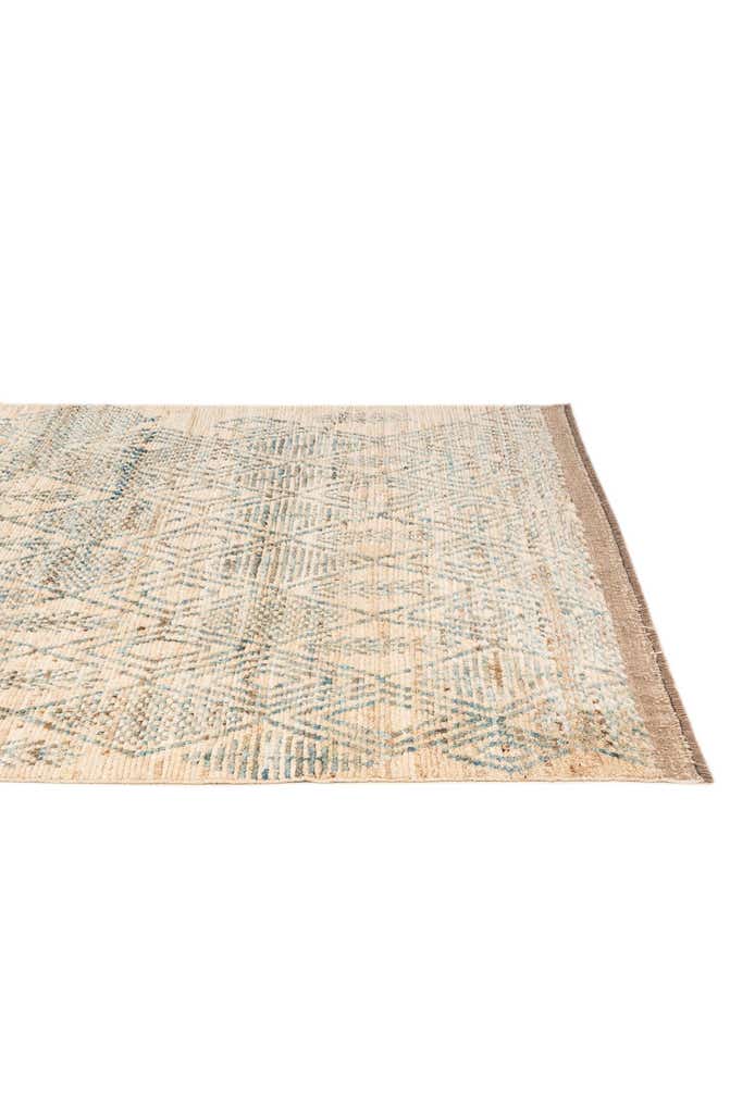 5' 11 x 8' 8 Hand Knotted Moroccan Wool Rug