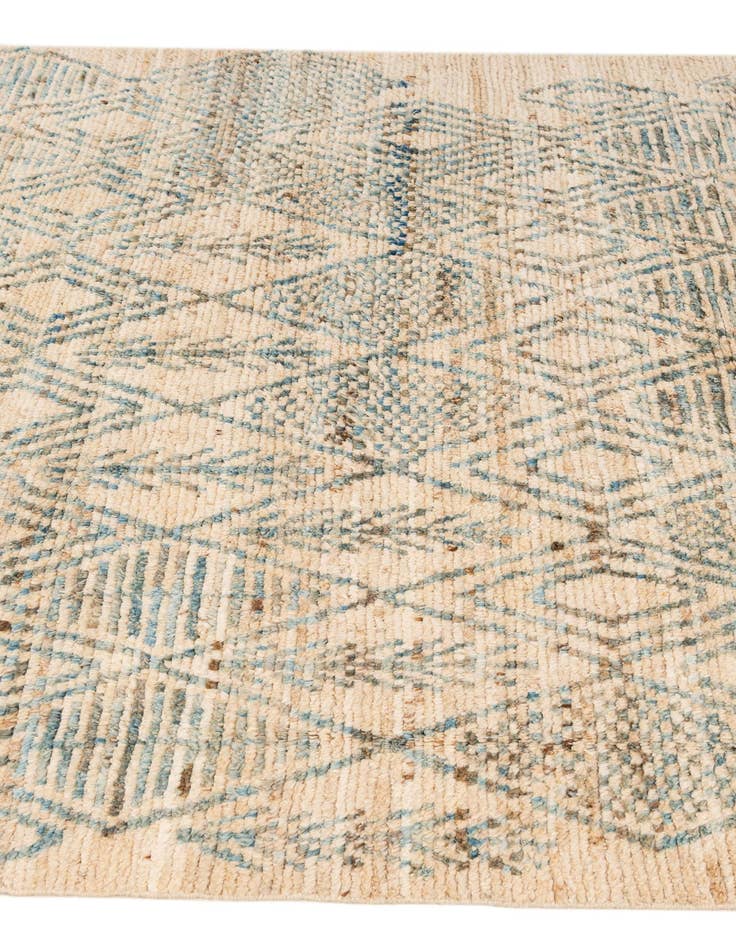 Detail image of 5' 11 x 8' 8  Hand Knotted Moroccan Wool Rug