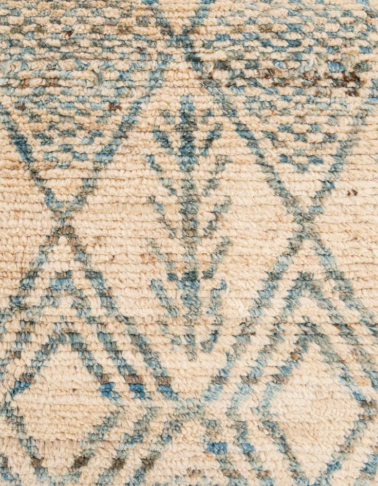 Detail image of 5' 11 x 8' 8  Hand Knotted Moroccan Wool Rug