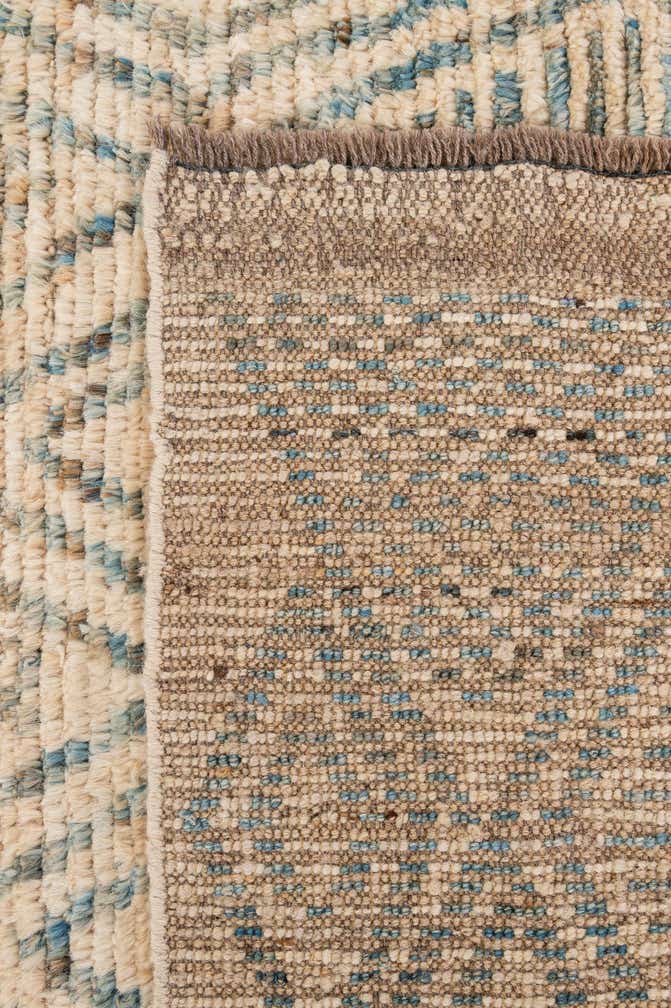 5' 11 x 8' 8 Hand Knotted Moroccan Wool Rug