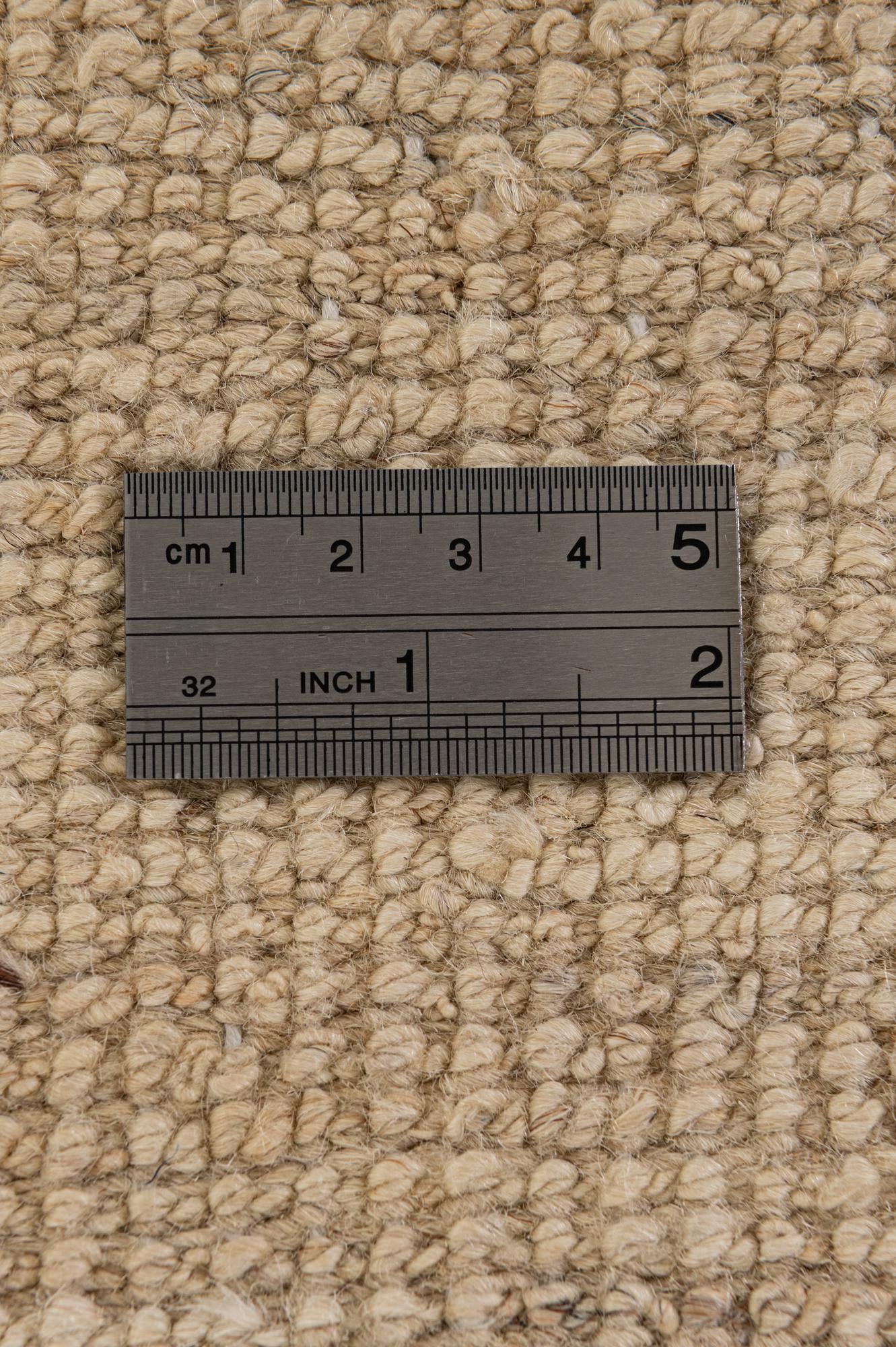 5' 10 x 8' 1 Hand Knotted Moroccan Wool Rug