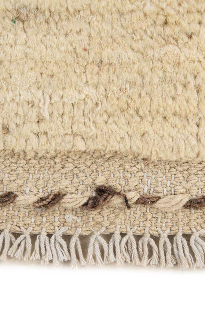 5' 10 x 8' 1 Hand Knotted Moroccan Wool Rug