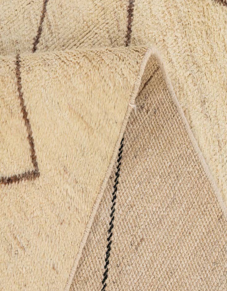 Detail image of 5' 10 x 8' 1  Hand Knotted Moroccan Wool Rug