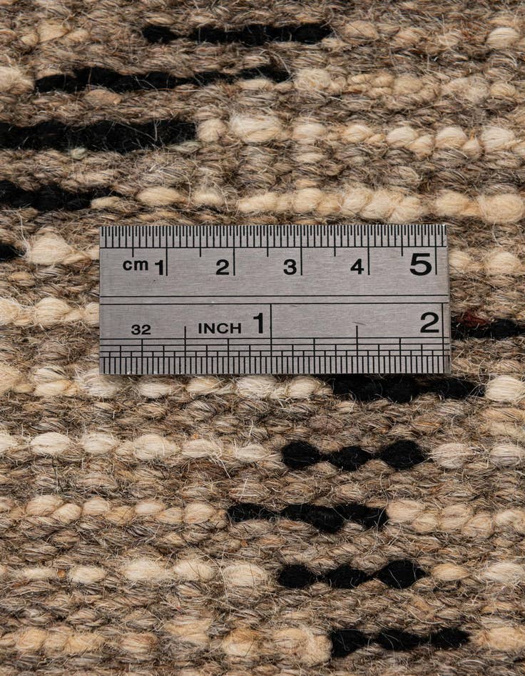 Detail image of 5' 10 x 9' 7  Hand Knotted Moroccan Wool Rug