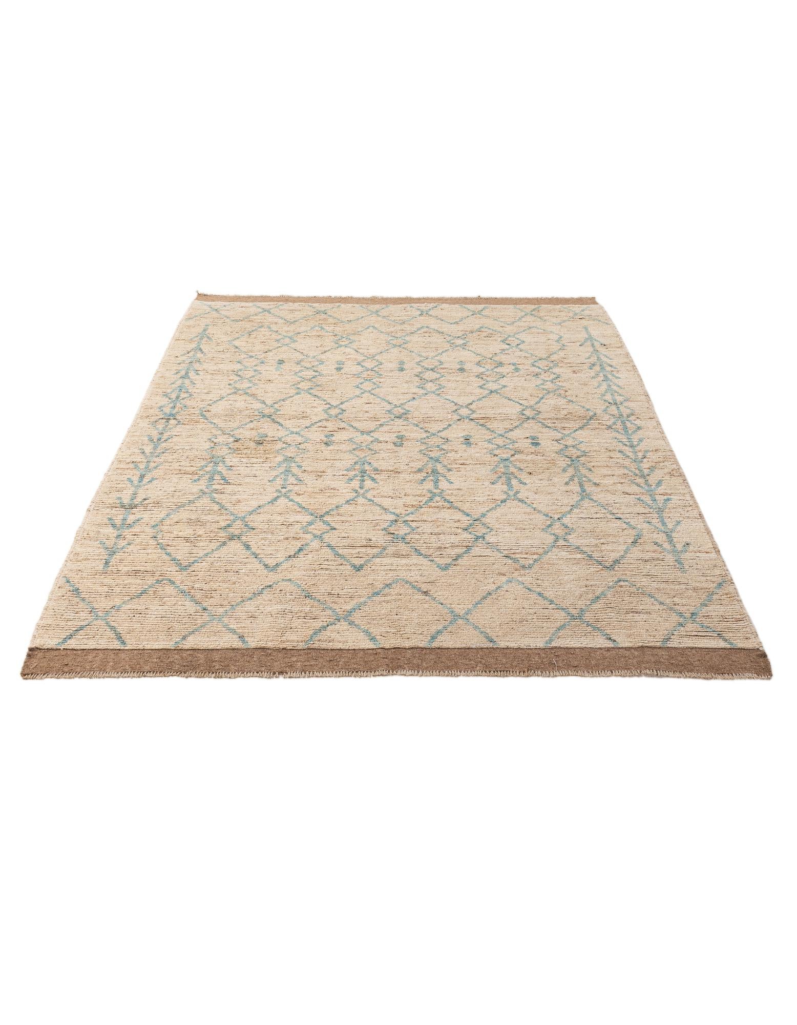 180cm x 270cm anudado a mano marroquí Alfombra Lana