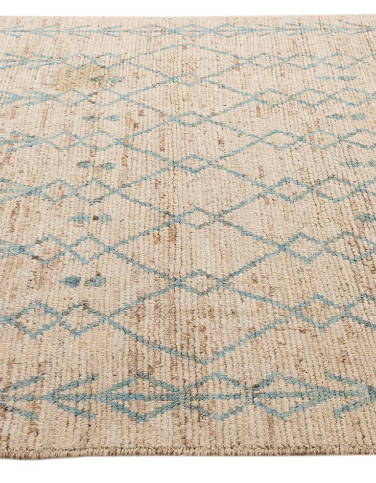 Detail image of 5' 11 x 8' 10  Hand Knotted Moroccan Wool Rug