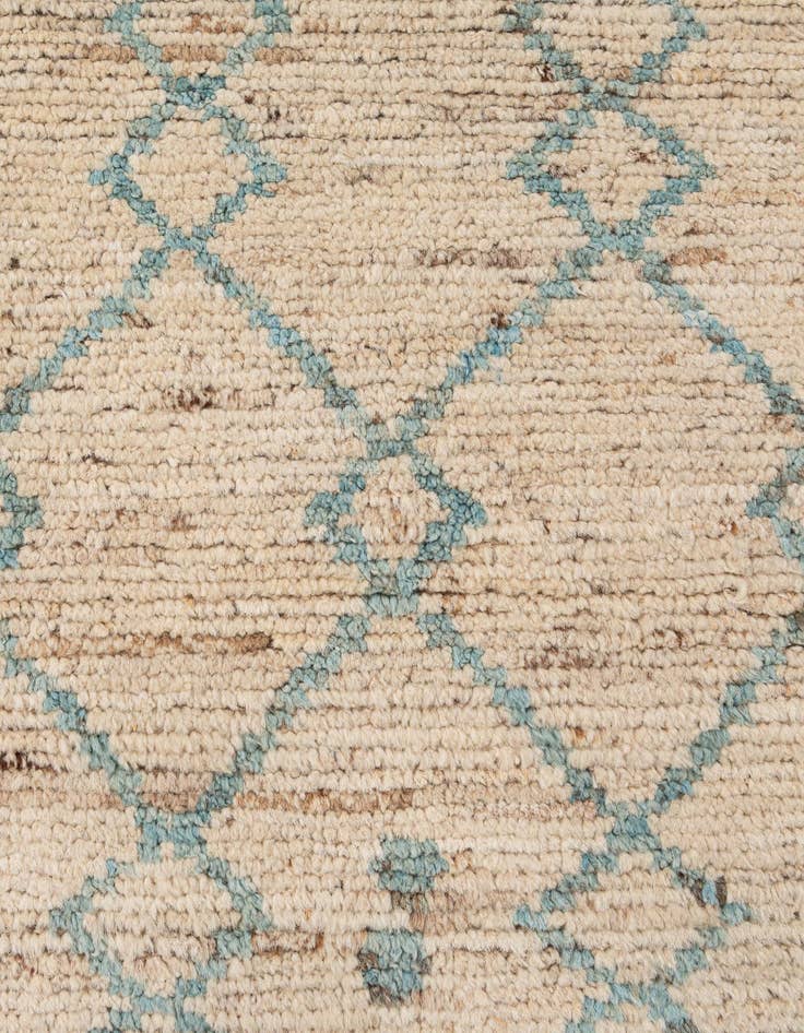 Detail image of 5' 11 x 8' 10  Hand Knotted Moroccan Wool Rug
